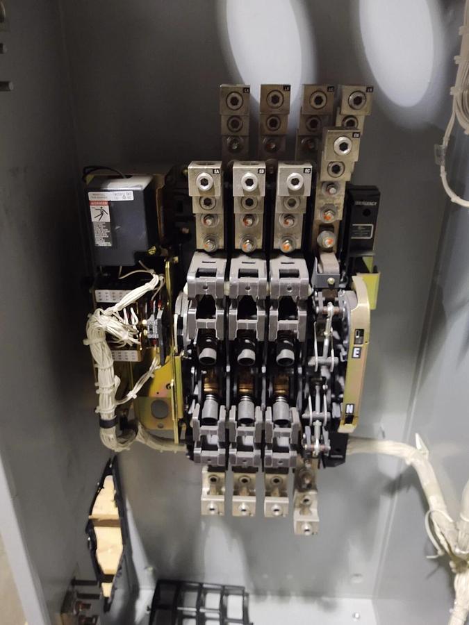 Used 🔥 ASCO 7000 Series Automatic Transfer Switch, 600A, 4 Wire, 480V, 3ph CLEAN