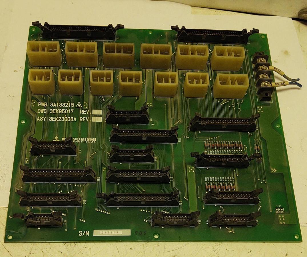Used Mitsubishi Circuit Board ASY 3EK23008A / PWB 3A133215