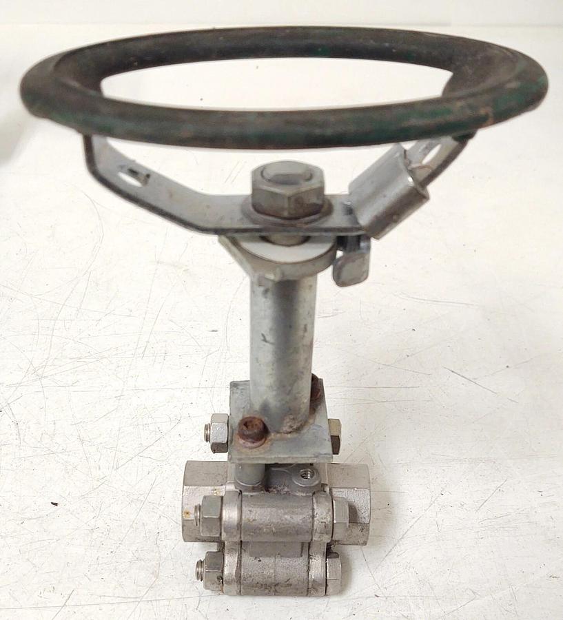 NEW 1/2" NPT WATTS S845102MI 1500#  BALL VALVE WELD SOCKET STAINLESS STEEL