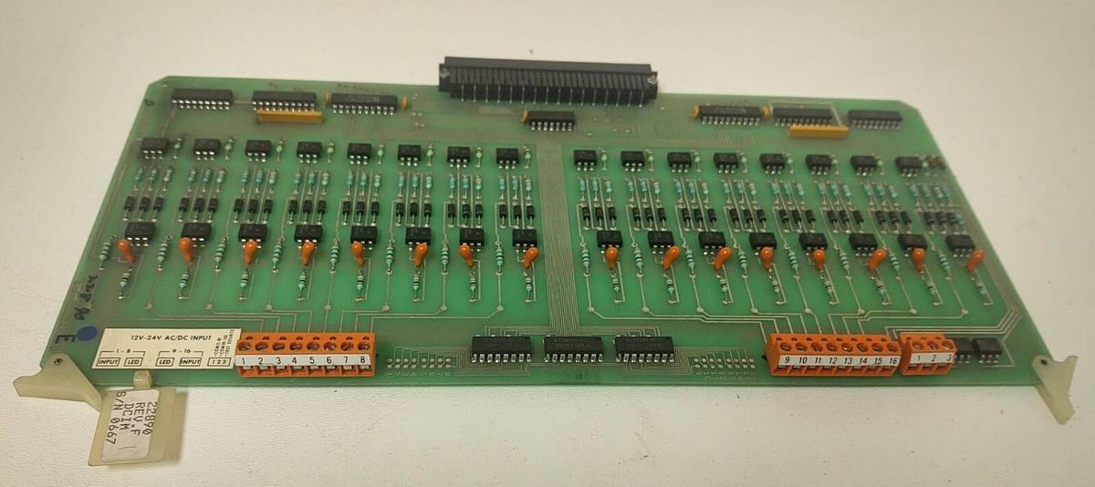 Used 🔥 EPIC DCIM 22890 , REV F , INPUT CIRCUIT BOARD 12-24 AC/DC