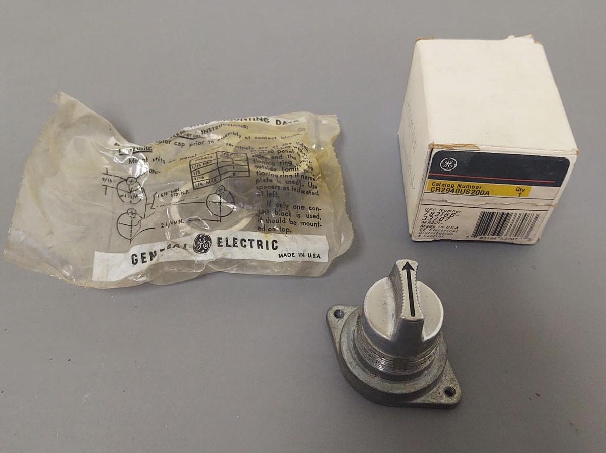 đŸ”¥GENERAL ELECTRIC CR2940US200A Spring Return 3 Position