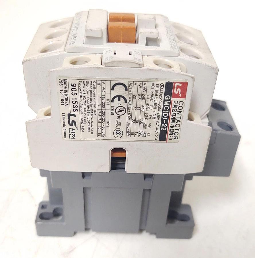 🔥NEW LS Electric GMC(D)-22 Contactor | Coil 120V