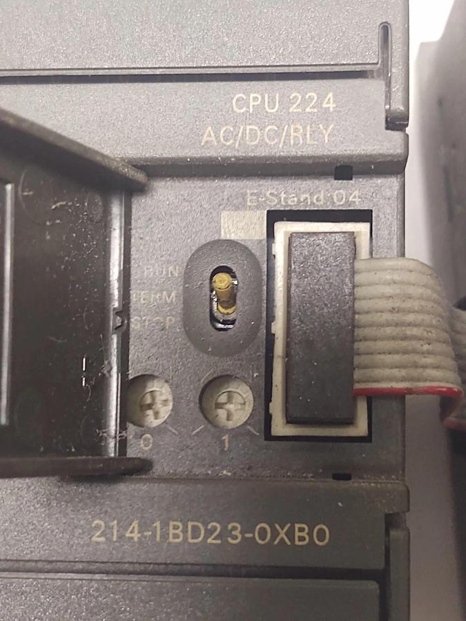 Used Siemens 6ES7 214-1BD20-0XB0 Simatic S7-200 CPU 224 6ES72141BD200XB0 Analog