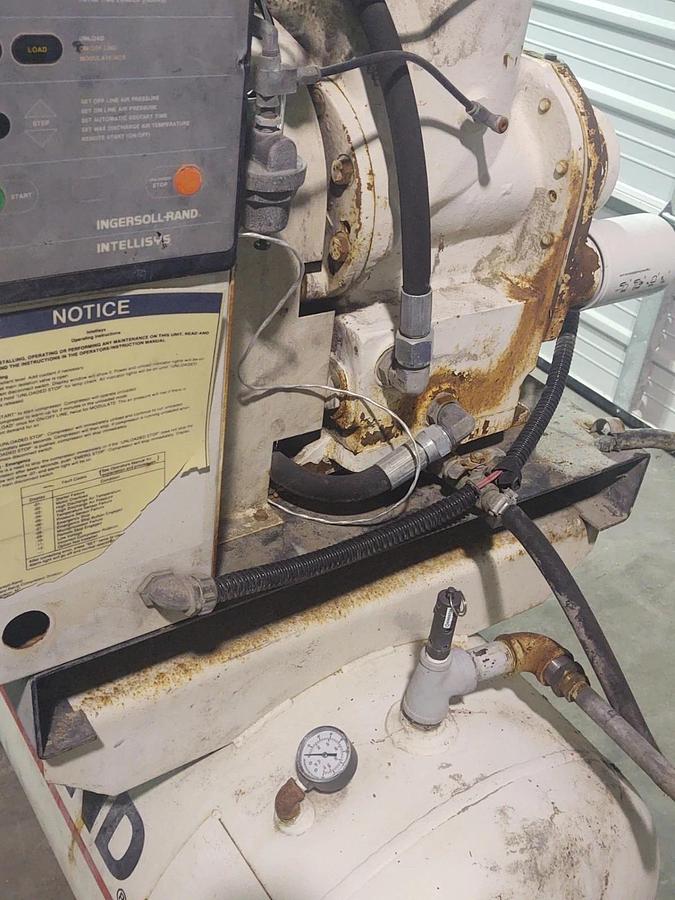 Used 🔥(Working) U25HE-SP Ingersoll Rand Air Compressor 17000HR 480V 25HP 100CFM
