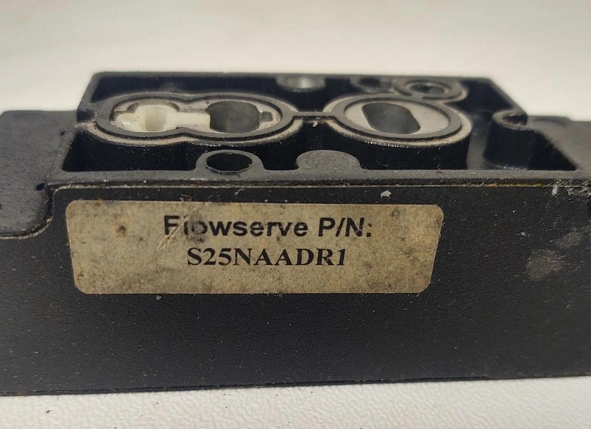 Used 🔥FLOWSERVE S25NAADR1- SOLENOID VALVE 110479-AD TESTED
