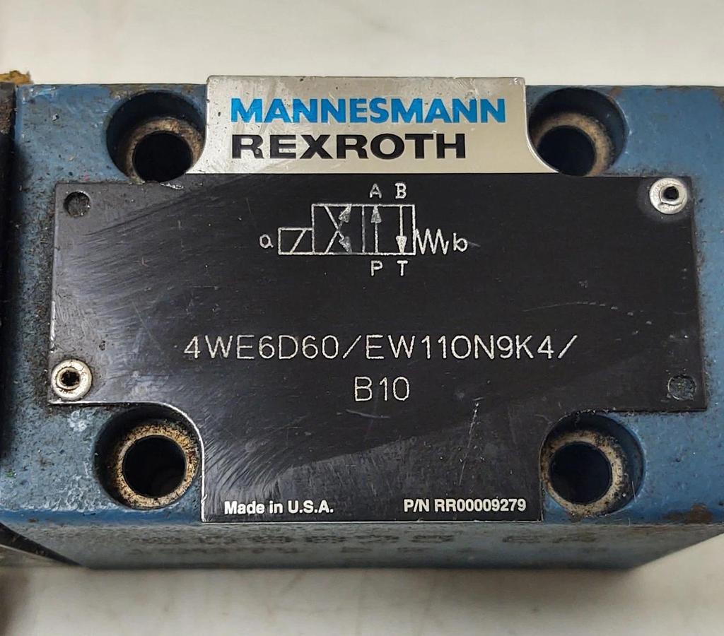 Used 🔥BOSCH 4WE6D60/EW110N9K4 / B10 Hydraulic Valve