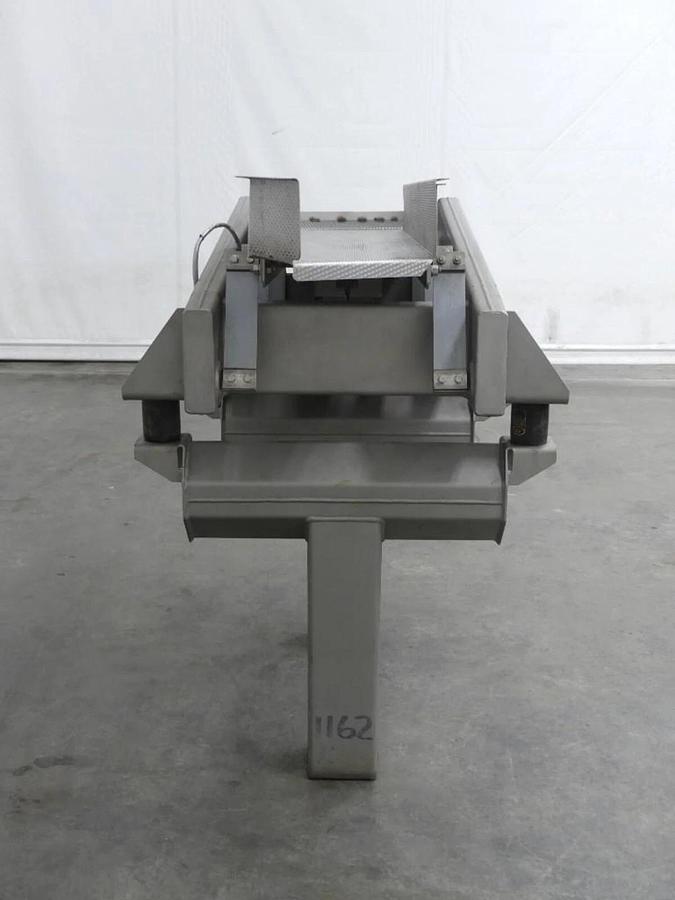 Used 🔥 KEY 60" X 12" STAINLESS STEEL VIBRATORY FLOW CONVEYOR OSCILLATING SHAKER 240V