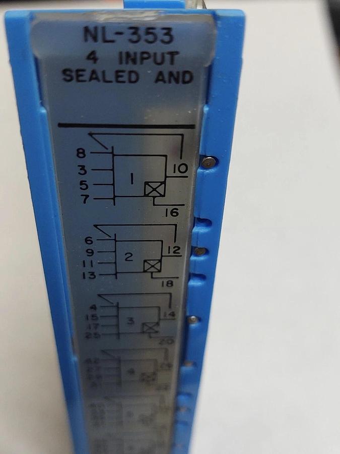 🔥 NOS NUMA-LOGIC 4-INPUT SEALED MODULE  NL-353  NIB