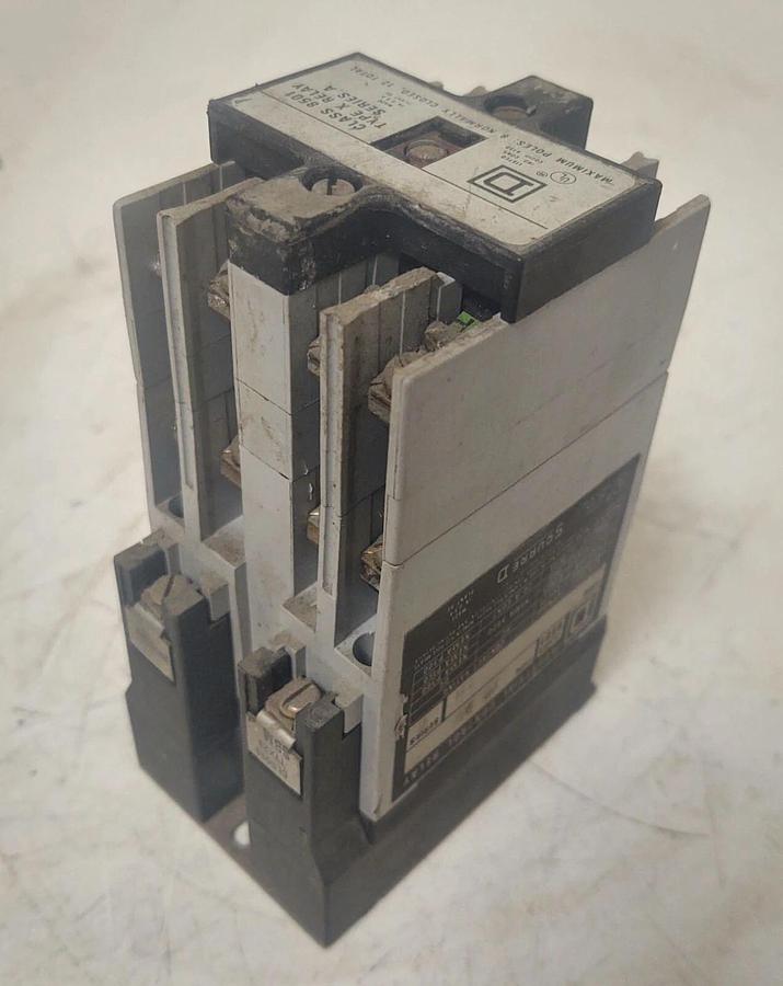 Used 🔥Square D Class 8501 Control Relay, Form CM Series A