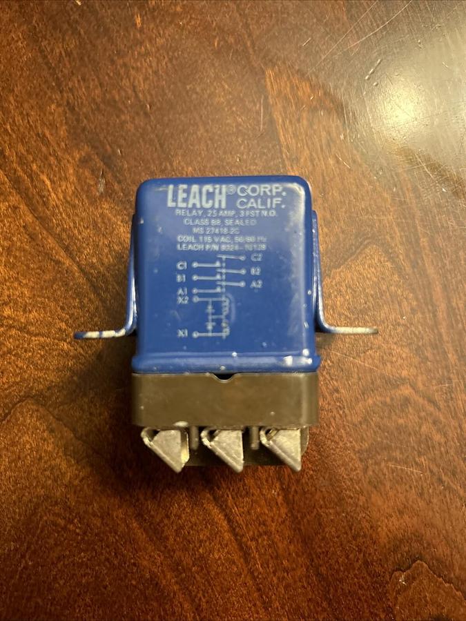 Used 🔥 Durakool 2035A24DC Mercury Displacement Relay 35A 600VAC 24 VDC Coil