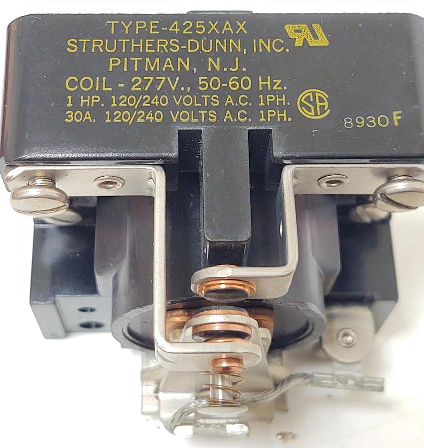🔥 NEW Struthers-Dunn 425XAX Relay Coil 277 V SPDT