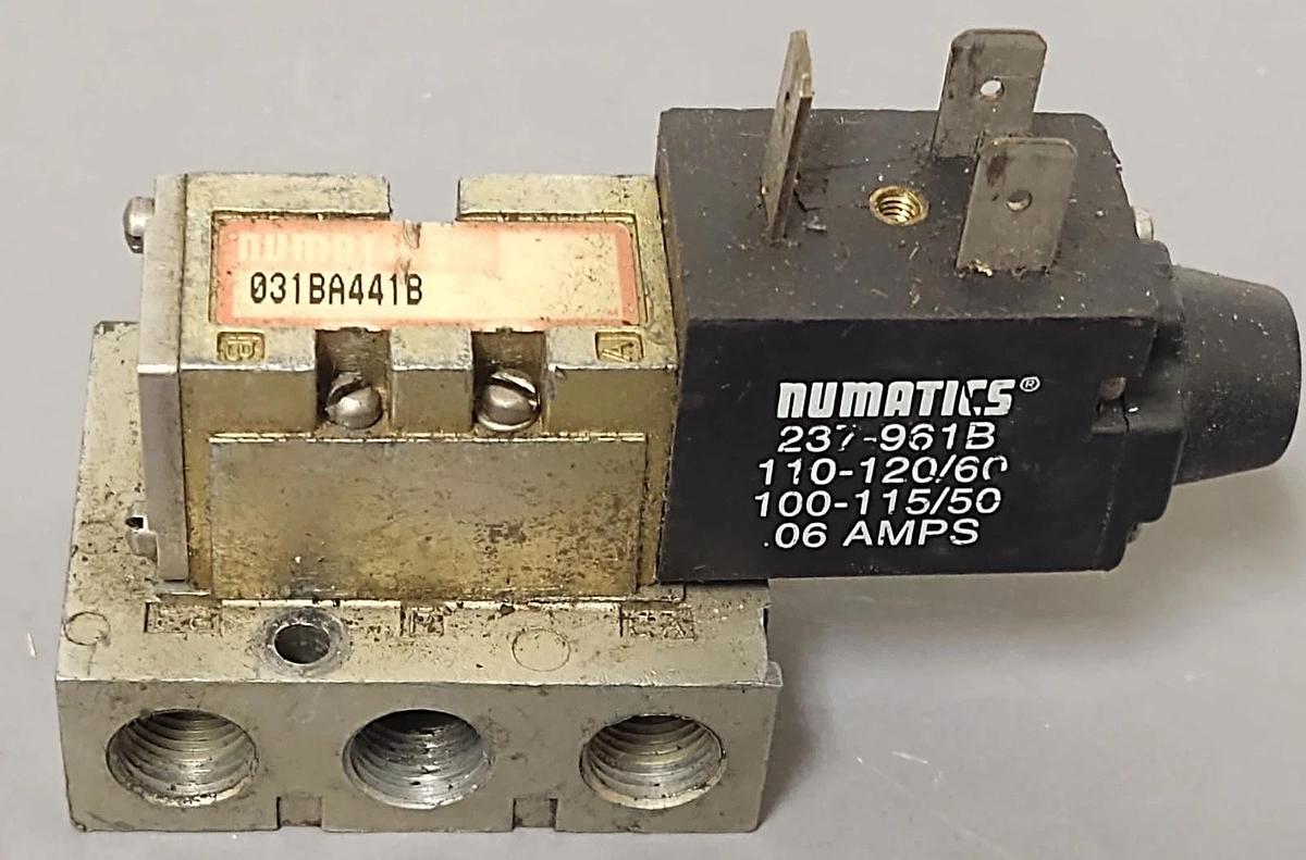 Used 🔥NUMATICS 031BA441B Air Valve 120V Coil