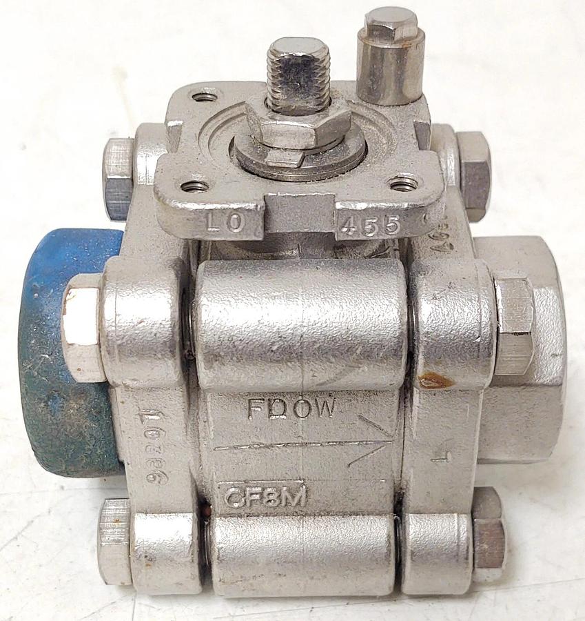 🔥 NEW 3/4" FP SS Stainless Steel Socket Weld Ball Valve #2200 PSI WOG No Handle