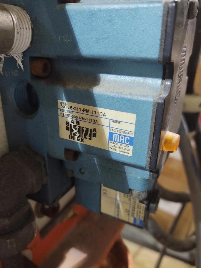 Used Extrusion Pinch Roller Pipe Puller 2Hp DC Motor Drive Transmission ø3" Material