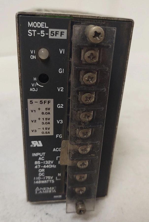 Used 🔥 TESTED Nemic Lambda ST-5-5FF Power Supply Module +5 +15/-15