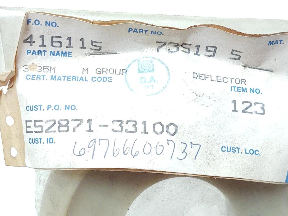 🔥 (2) NOS GOULD’S PUMP  73519-5 DEFLECTOR 123