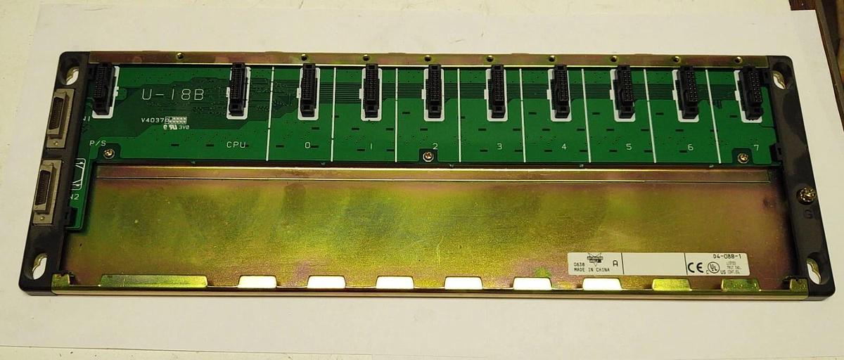Used AUTOMATION DIRECT LOGIC PLC RACK D4-08B-1 / D408B1