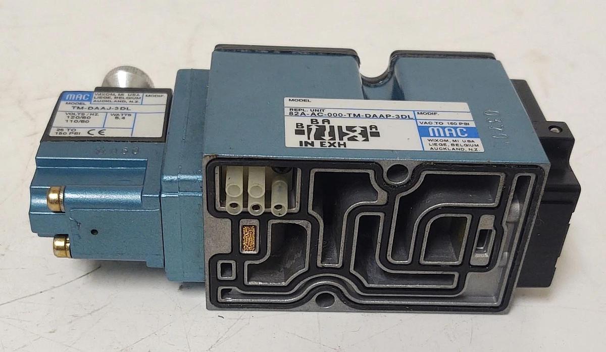 🔥 New - MAC Air Valve 82A-AC-000-TM-DAAP-3DAL Solenoid TM-DAAJ-3DL