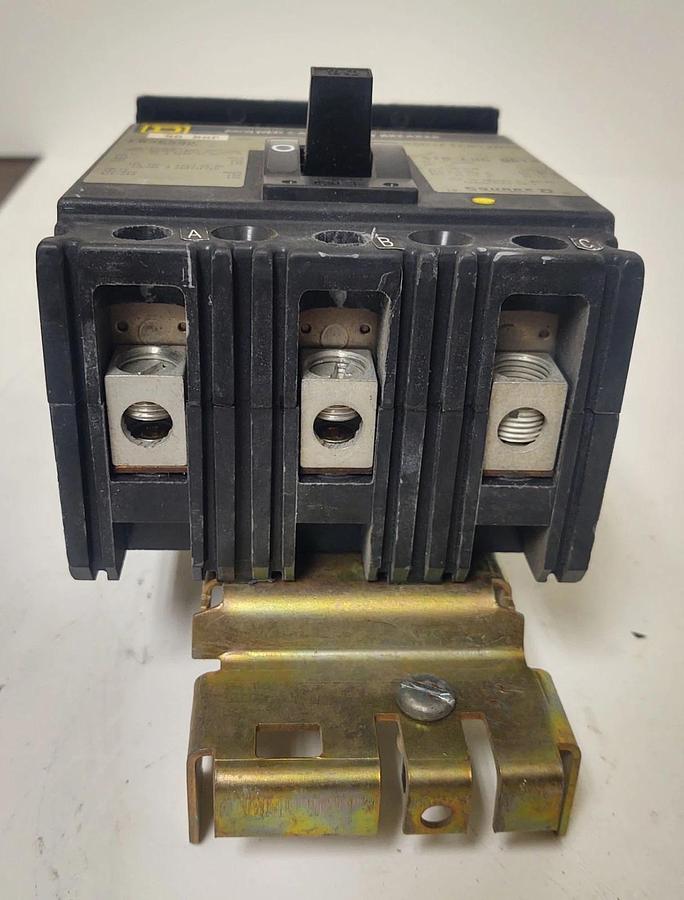 Used 🔥Square D FA36090 3 Pole 90 Amp 600 Vac I-Line Circuit Breaker