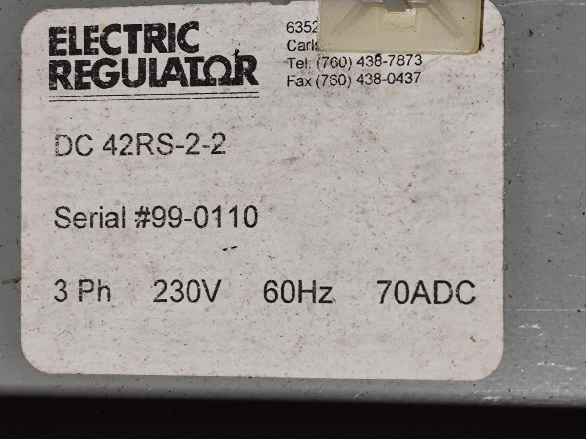 NEW - Statohm IV 15HP DC Drive 42RS-2-2 3PH 230V with Enclosure