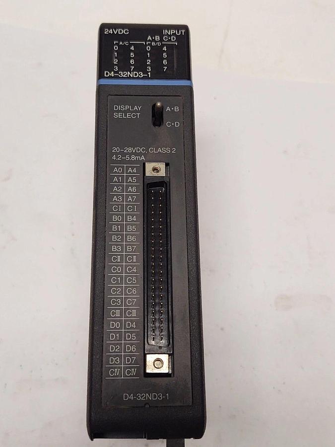 Used KOYO AUTOMATION DIRECT LOGIC D4-32ND3-1 / 24VDC INPUT