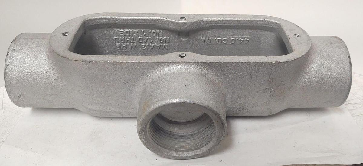 🔥(4PCS) Crouse-Hinds T58, Rigid Conduit Outlet Body, 1-1/2 Outlet Body