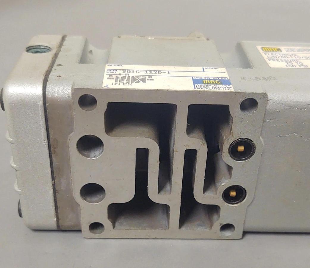 🔥(NEW) MAC Pneumatic Air 301G-112D-1 Solenoid Valve, Coil 120V