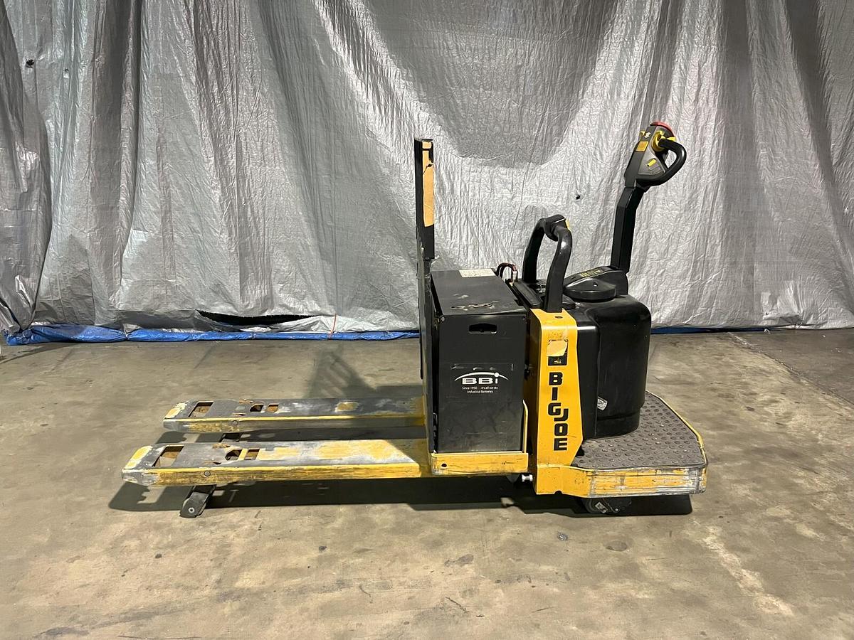 Used Big Joe Electric Pallet Jack Truck Walkie Rider 6,000 LB WRT-60-2748