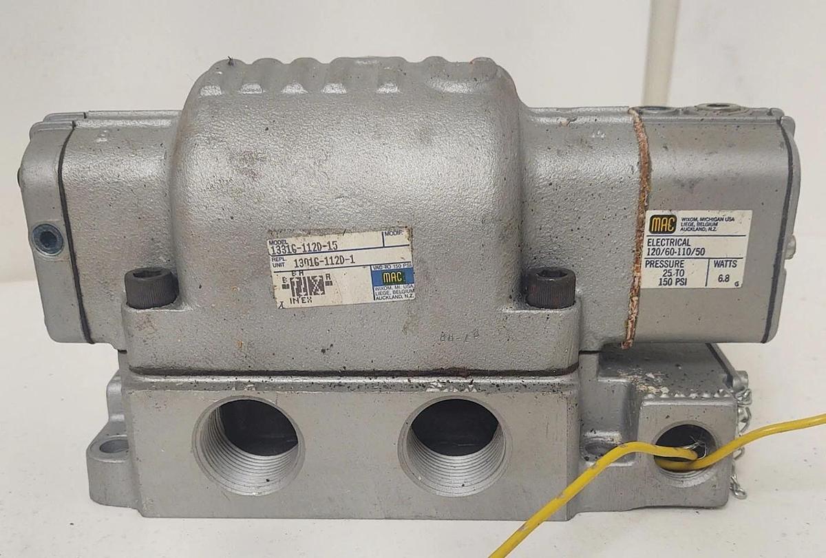 🔥 NEW MAC VALVES 1331G-112D-15, 1" NPTF 120V Coil