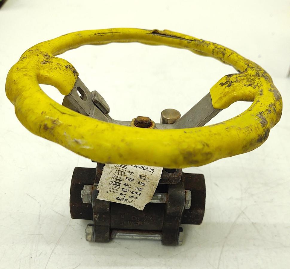 4 NEW Apollo Steel Full Port Ball Valve, 83R-204-39 3/4" Weld Sockets