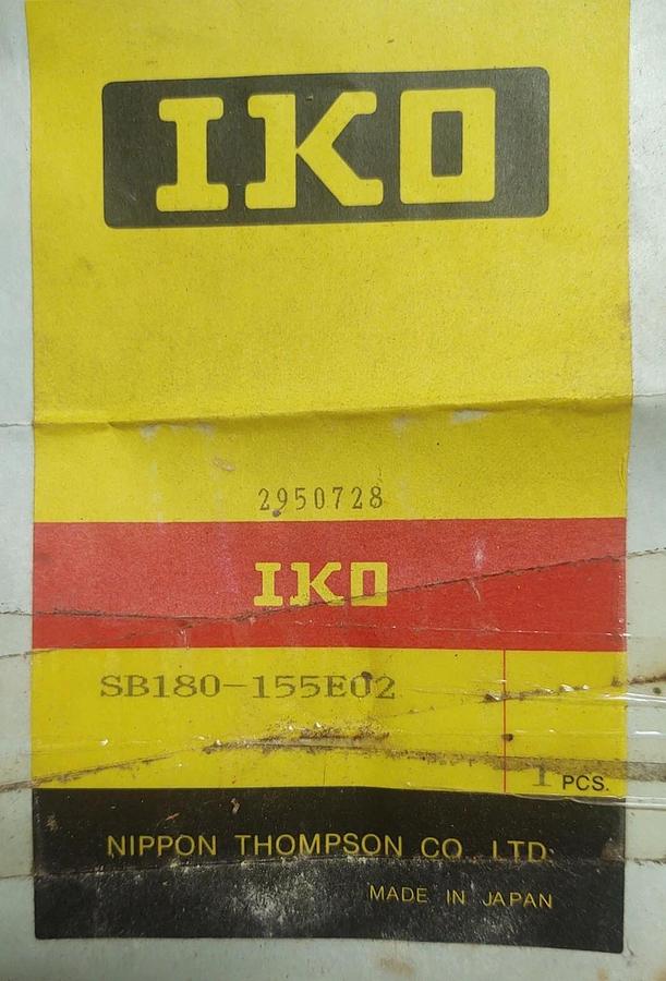 🔥 Large IKO SB180-155E02 Steel-On-Steel Spherical Bushings 2950728 Nippon Japan