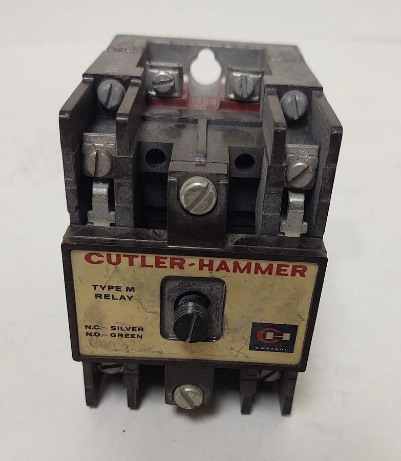 Used 🔥Cutler Hammer D26MB D26MPR D26MPL D26MPS Type M Relay 120V Coil