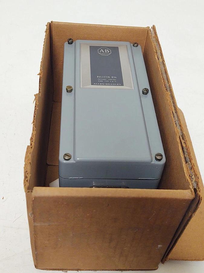 🔥 NEW ALLEN BRADLEY 836-C2J PRESSURE CONTROL 30" HG Vacuum 10 PSI