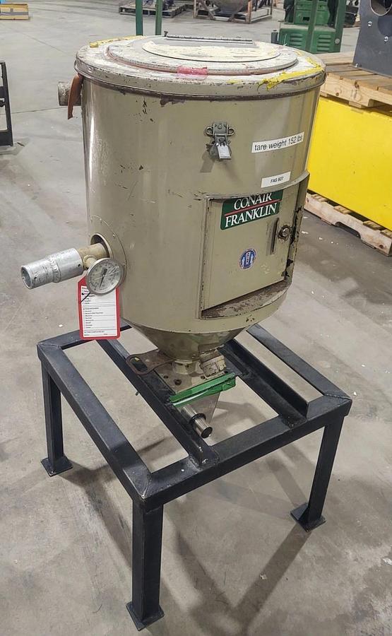 Used 🔥CONAIR DRYING HOPPER ON STAND