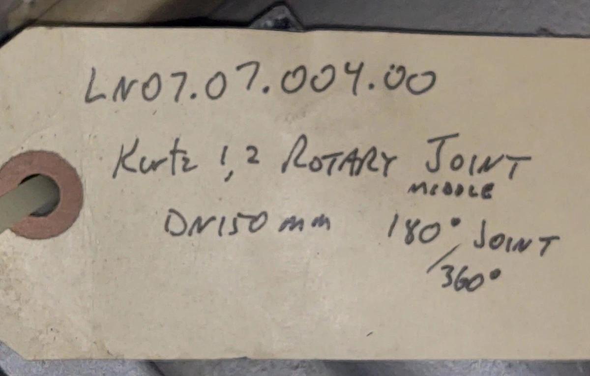 🔥 Kurtz 150MM Flanged Pipe Fitting Adjustable Joint Rotary 180° L346B3004
