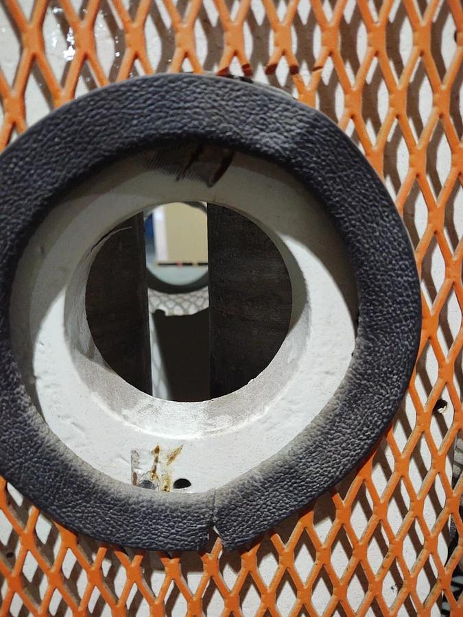 Used Extrusion Pinch Roller Pipe Puller 2Hp DC Motor Drive Transmission ø3" Material