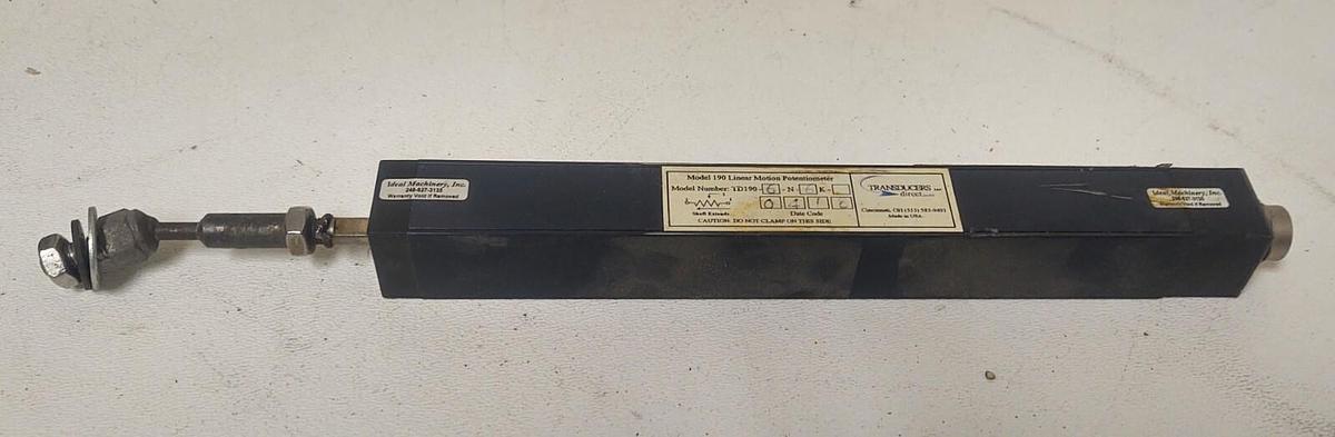 Used 🔥TRANSDUCERS DIRECT Linear Transducer TD190-6-N-6-K-0418 Linear Potentiometer