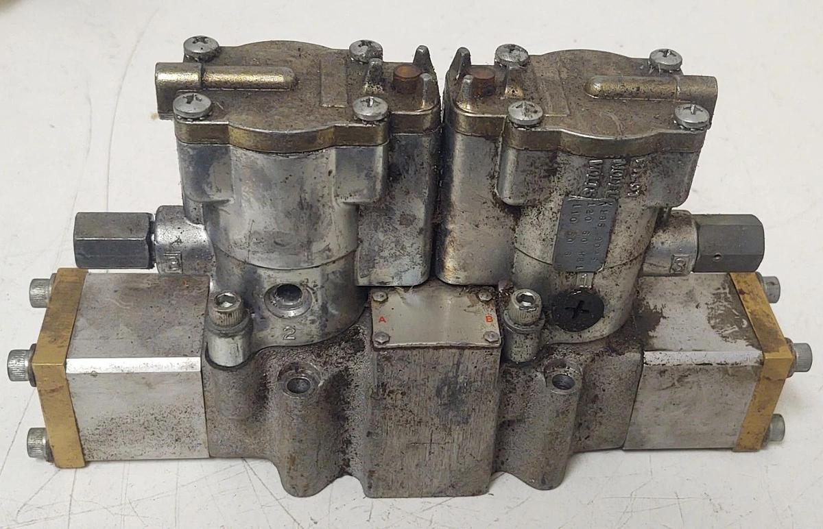 Used 🔥BELLOWS Pneumatic Solenoid Valve with K185-9025 110/120V K1859025 Coils