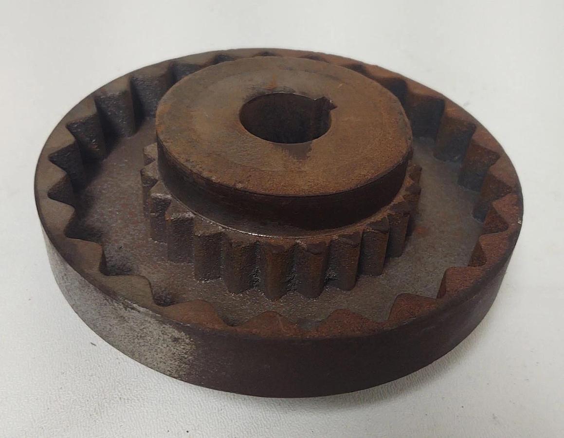 Used TB Woods 9S 1-1/8 Sure-Flex Coupling Flange Fits 1-1/8" Shaft USED NO MARKINGS