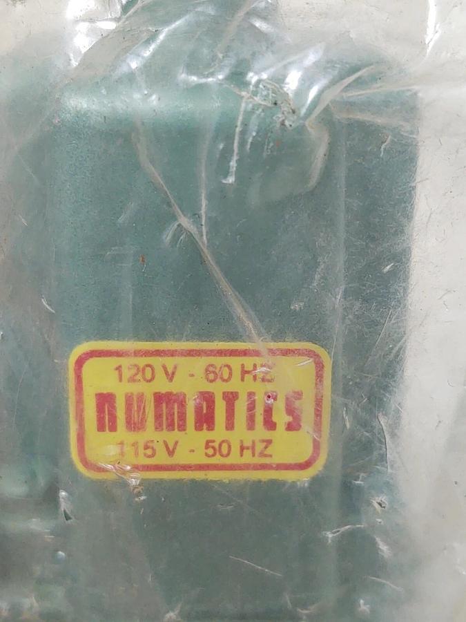 🔥NEW NUMATICS 1JLSA 3 Pneumatic Solenoid Valve 120V 60Hz