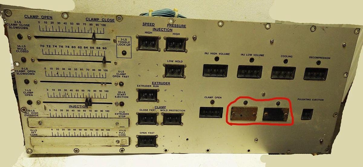 Used CINCINNATI MILACRON Operator Control Thumb Wheel Circuit Board 3-531-3723A
