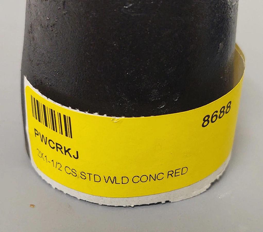 🔥2x1-1/2 CS STD WLD CONC RED USA Butt Weld Forged Steel Pipe Fitting PWCRKJ