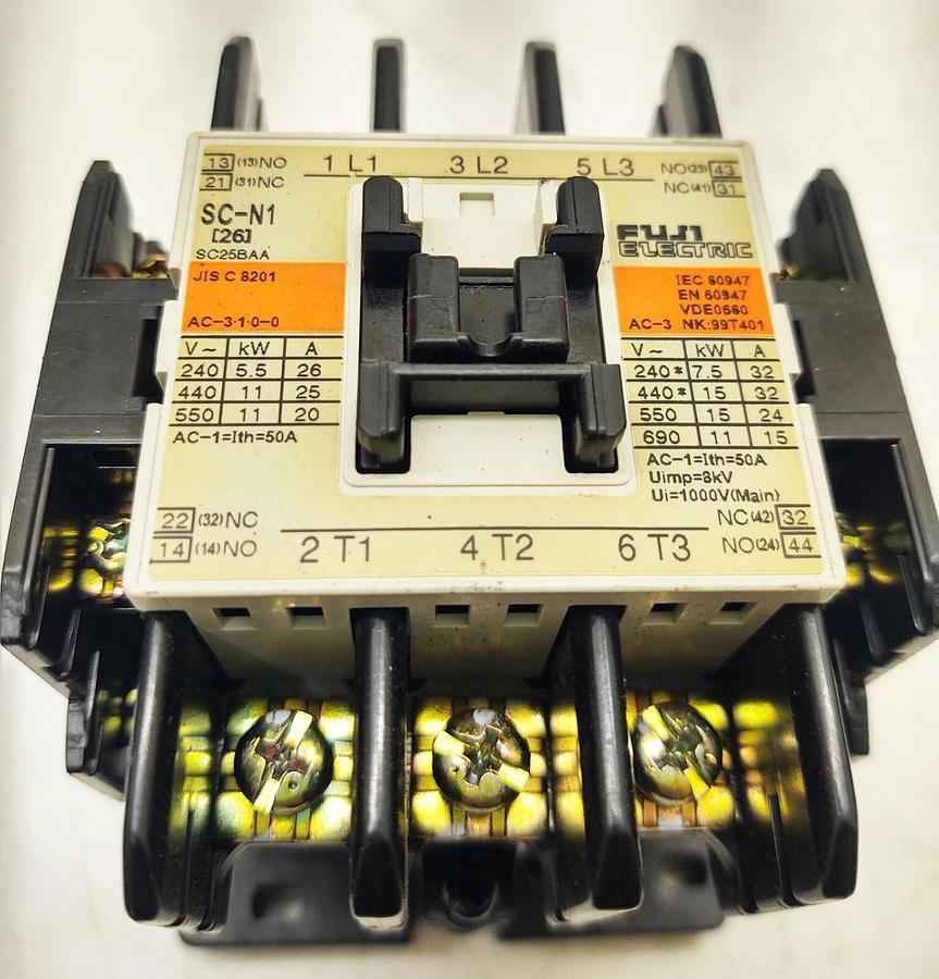 Used 🔥(Tested) SC-N1 Fuji Magnetic Contactor Coil 100V-110V 60Hz