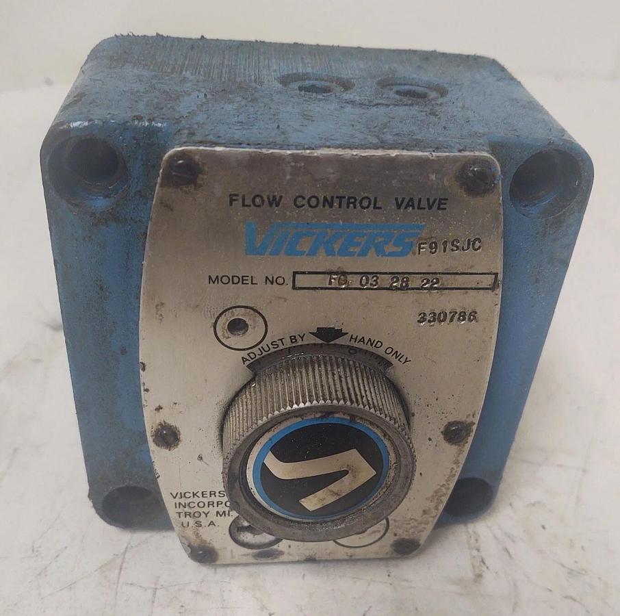 Used 🔥 Vickers Hydraulic Flow Control Valve FG032822