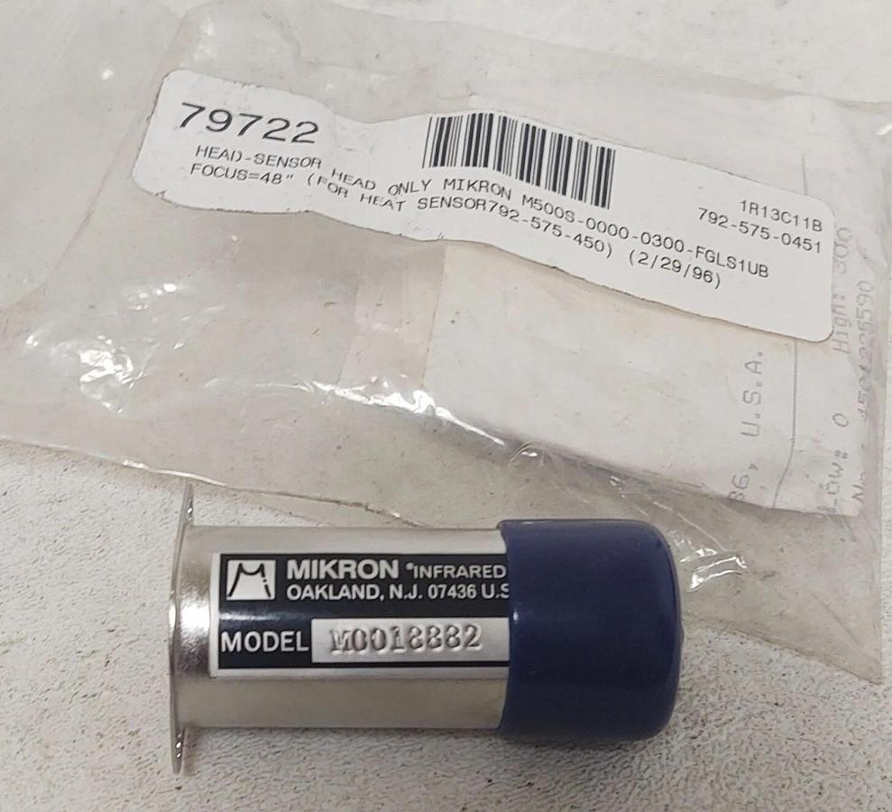 🔥 Mikron M500-0000-0300FGL, Infrared Heat Sensor Head, 0-300°