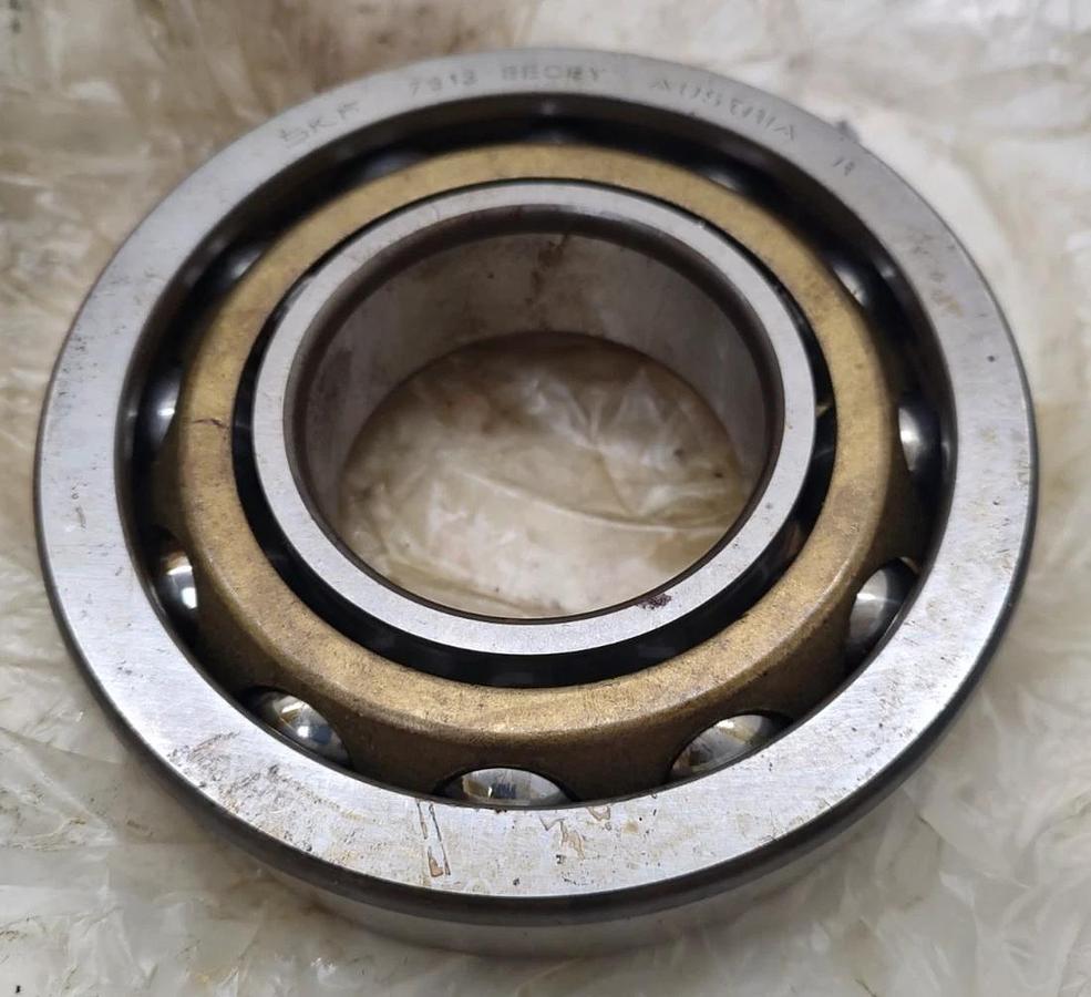 🔥NEW GENUINE SKF ANGULAR CONTACT BALL BEARING 7313-BECBY