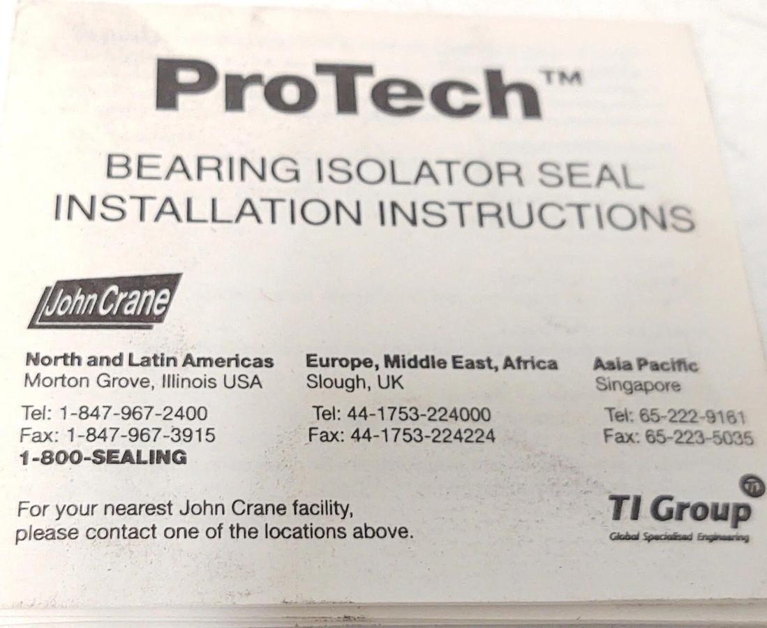 🔥 NEW John Crane Protech Bearing Isolator LSE-1750-2750-1-1 Size 1.750"