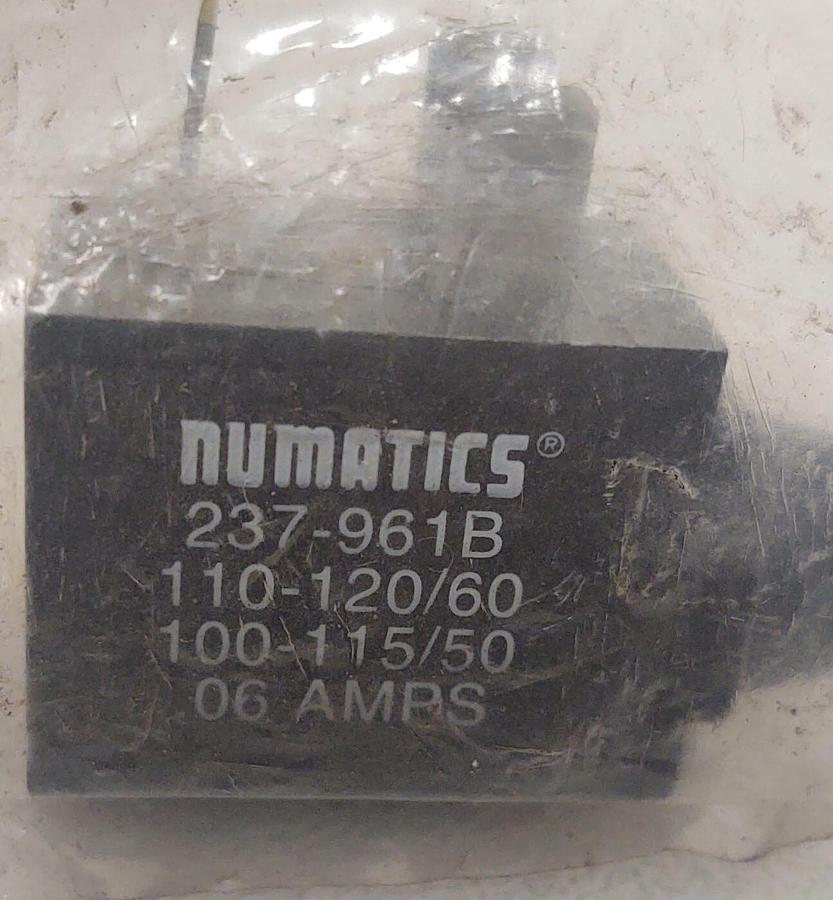 🔥 NUMATICS 237-961B SOLENOID VALVE