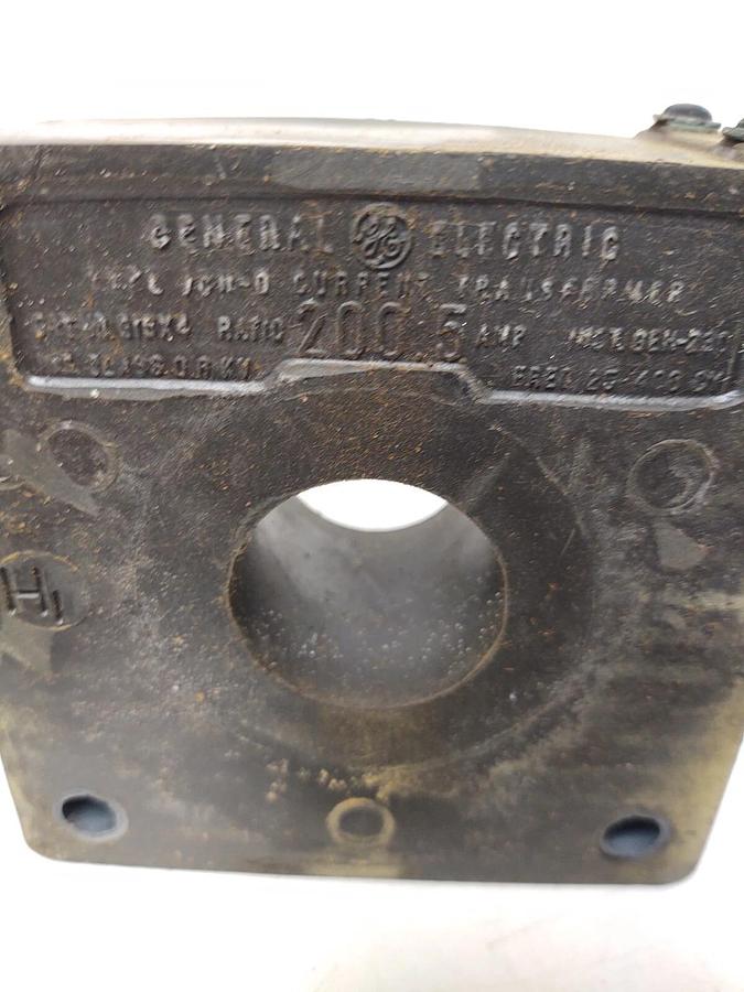 🔥 (NEW) GE GENERAL ELECTRIC JCH-0 200:5 50/60Hz Current Transformer 615x4