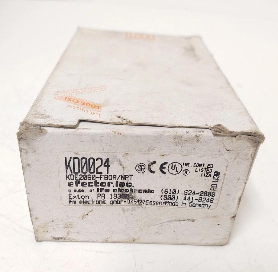Used 🔥EFECTOR IFM KDE2060-FBOA/NPT PROXIMITY SWITCH